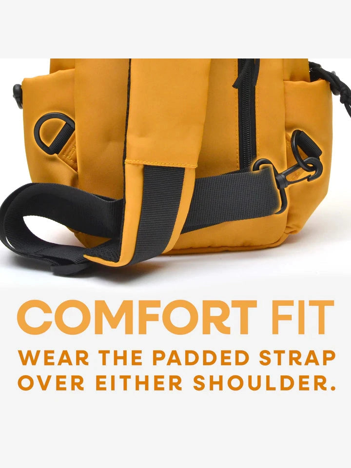 Sling Bag Light Weight Nylon Olive Anti Theft 50629