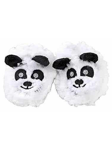 Slippers White Panda Baby Non Skid Soles Sherpa 1350 