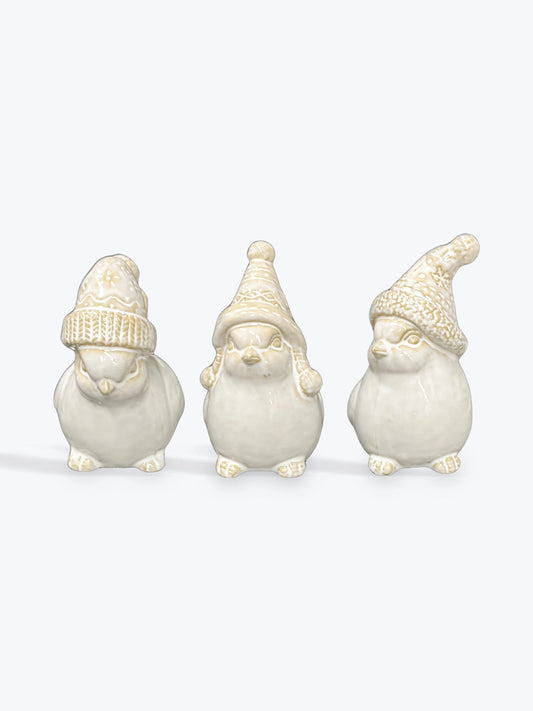 Shimmer White Birds Porcelain xfghh79937