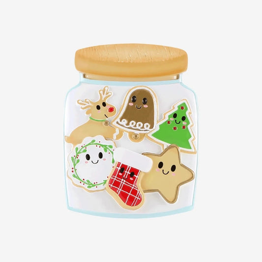 Christmas Cookie 6 Family Ornament Personalized Or2462-6 