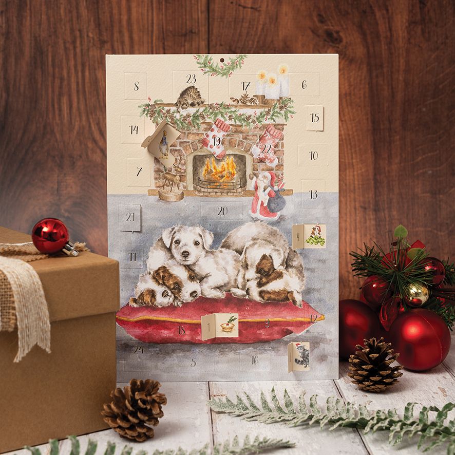 Advent Christmas Card (Large) - All I want for Christmas - WADCAL002 