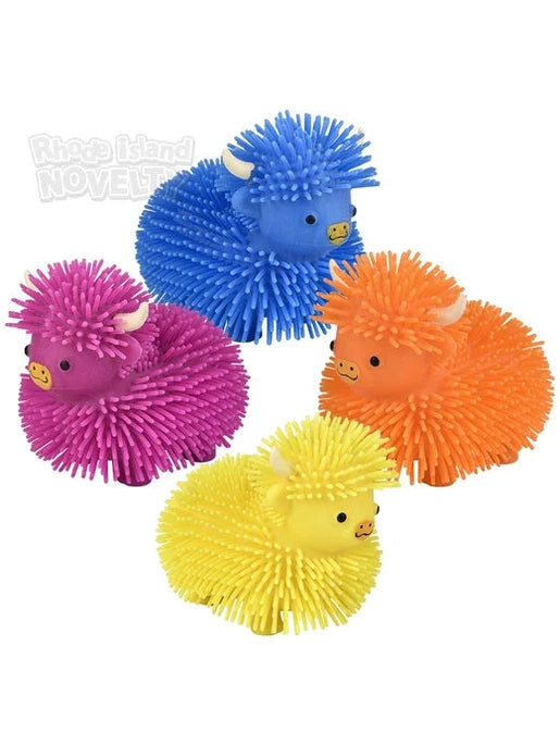 Highland Cow Puffer 4 Colors 4" Tpapfhc4