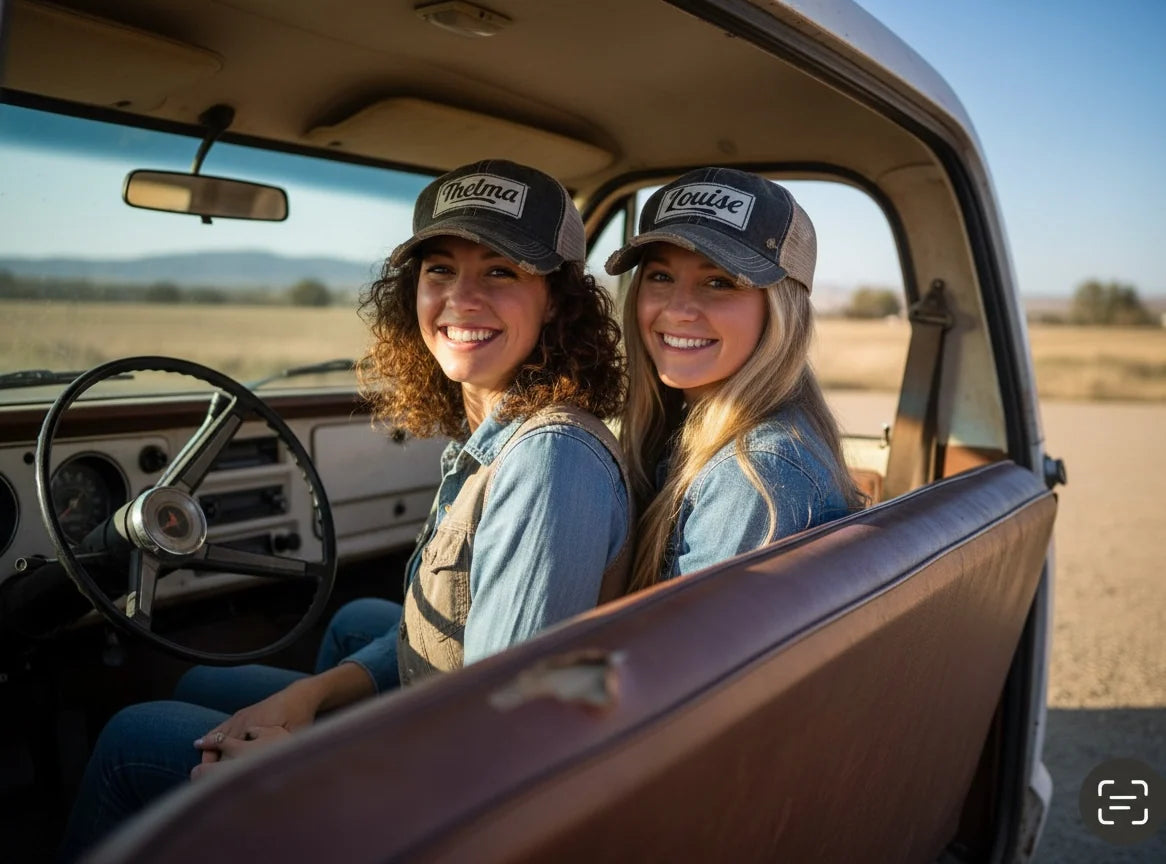 Baseball Hat Black Thelma Mbw519