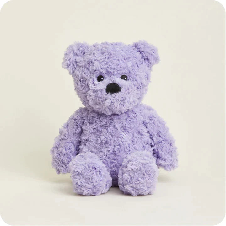 Warmies  Purple Bear - Heatable Stuffed Animals 