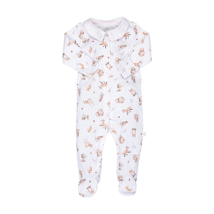 Baby Sleeper Onsie - 0-3 Mos - Forest Animals -LTW-BG001 