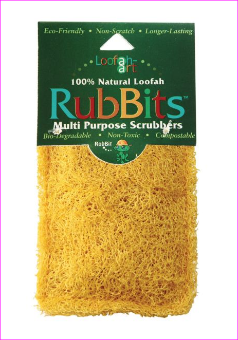 Multipurpose Loofah Scrubber - RubBits Mixed Colors 