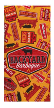 T Towel     Back Yard Barbeque Dual Purpose Towel R8080 