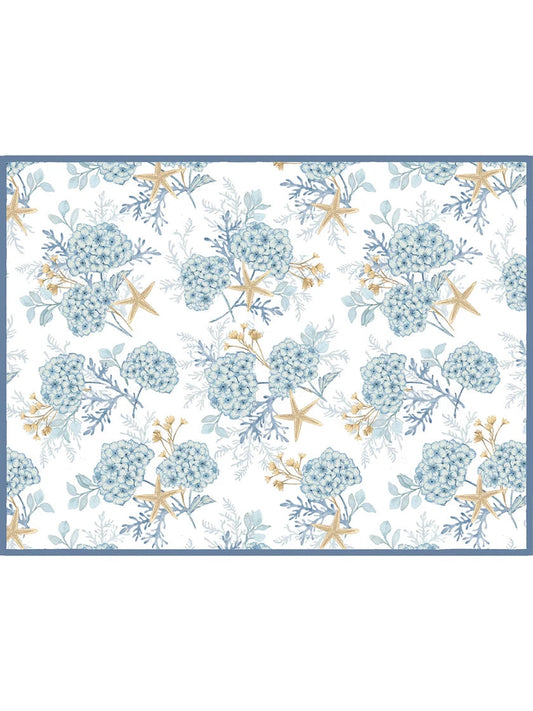 Drying Mat Micro Fiber Counter Top  Beach Vibe Blue R8358