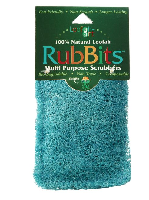 Multipurpose Loofah Scrubber - RubBits Mixed Colors 