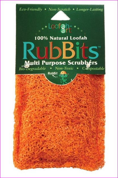 Multipurpose Loofah Scrubber - RubBits Mixed Colors 