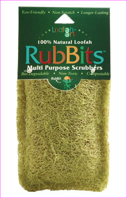 Multipurpose Loofah Scrubber - RubBits Mixed Colors 