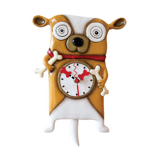 Wall Clock   Dog   Roofus    P1290 