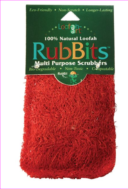 Multipurpose Loofah Scrubber - RubBits Mixed Colors 