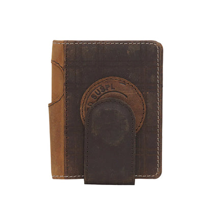 Wallet Leather Men's Credit Card Holder s6602 