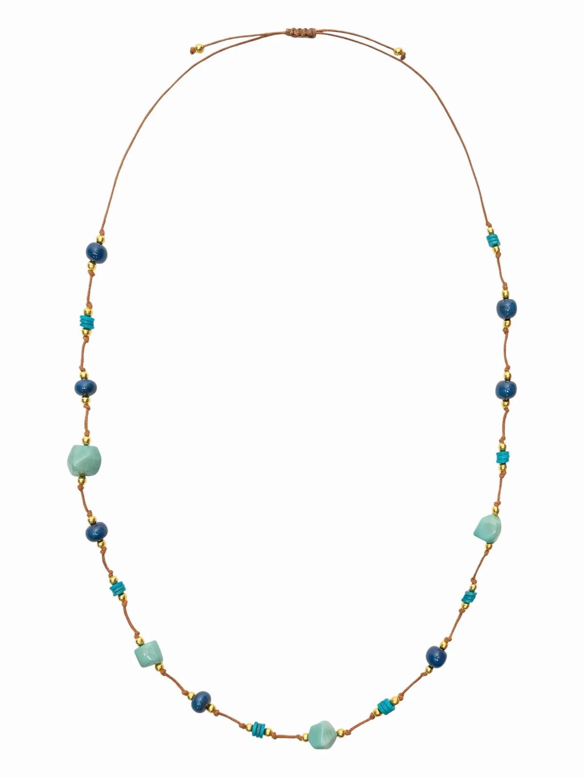 Necklace Mika Royal Blue Combo SC1866-AZ-COMBO