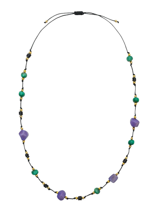 Necklace Mika Lavender Combo SC1866-LV COMBO