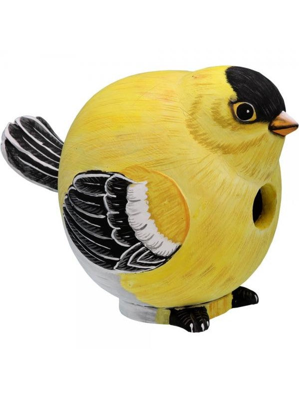 Gift Essentials- Bird House&nbsp;Gord-o- Goldfinch Yellow Se3880062