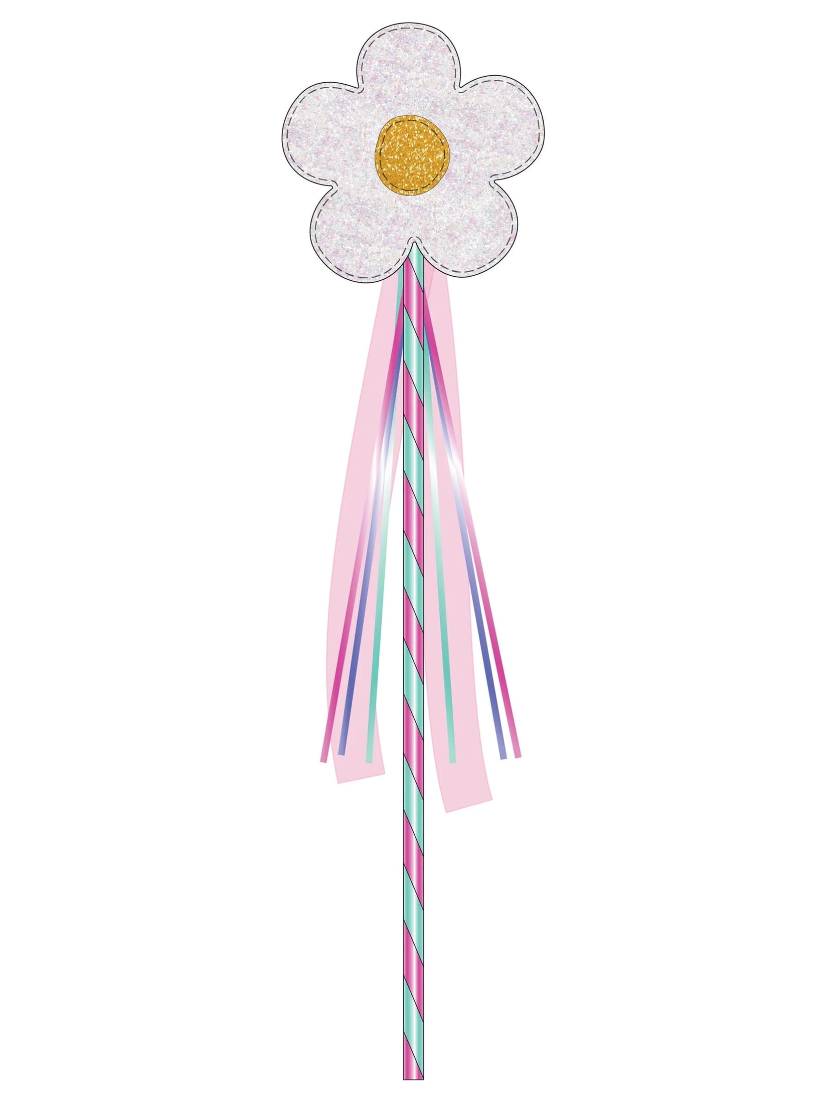 Wand White/Yellow Flower Children's Sj-1278-45 