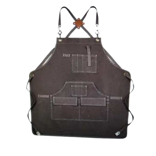 Apron  Heavy Duty Duck Canvas  - Dark Grey 