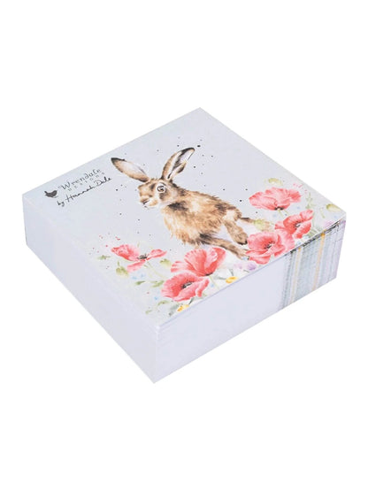 Notepad Sticky St004 Hare Fields Of Flowers 