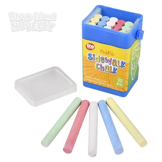 Side Walk Chalk 5 Colors 20Pc Tstchami
