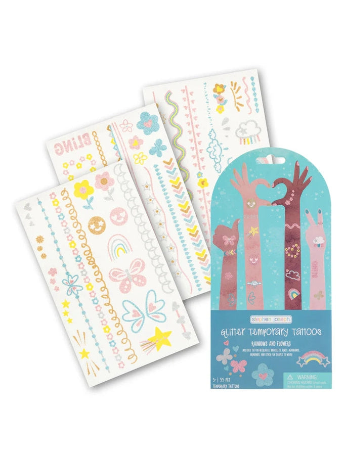 Tattoo Glitter Rainbow Children's Stickers Sj-1292-18 