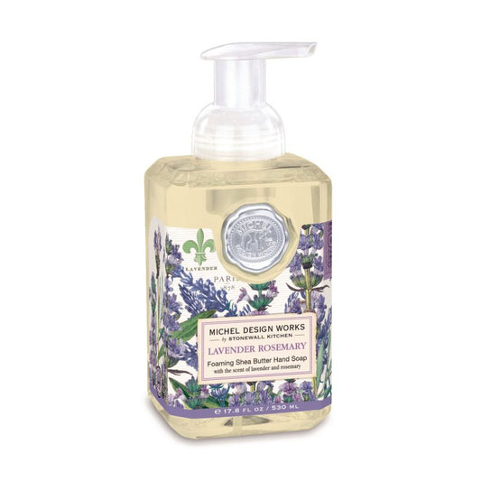 Foaming Soap 17.8 fl oz bottles Lavender Rosemary  # 801081 