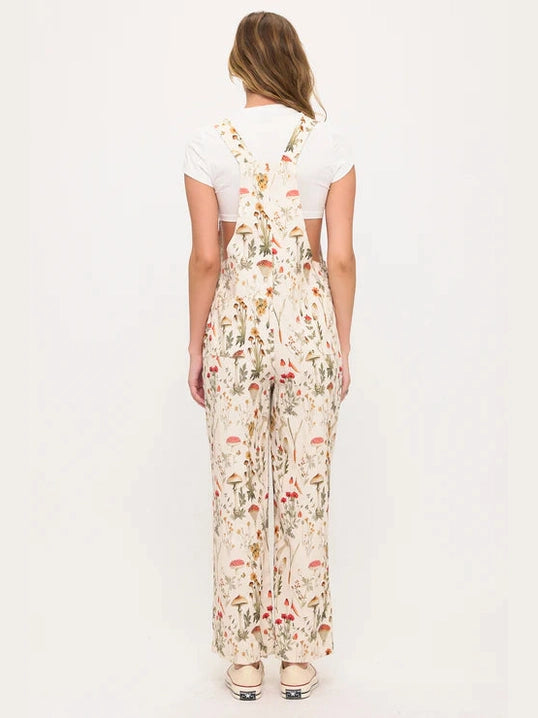 Overalls Mushroom Meadows Print&nbsp; Women's SM2689