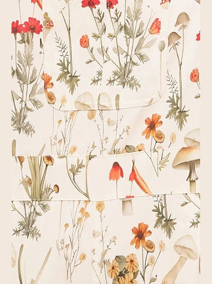 Overalls Mushroom Meadows Print&nbsp; Women's SM2689