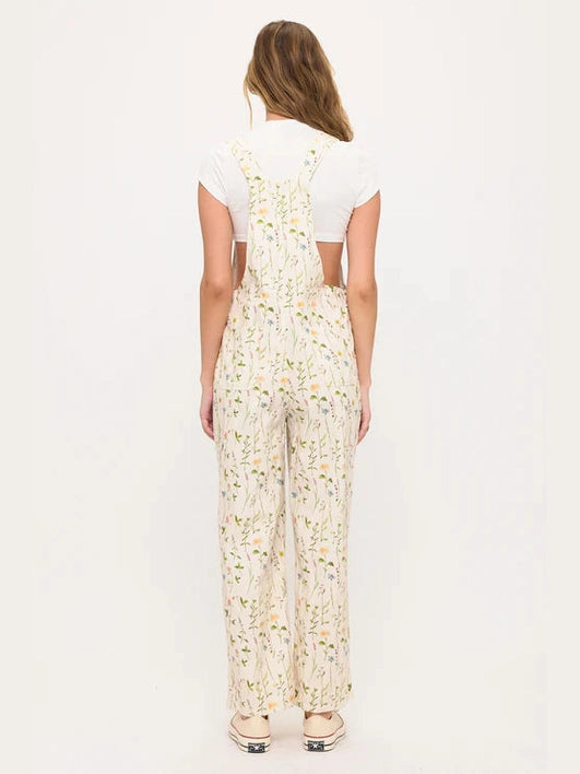 SM-Overalls&nbsp; Spring Wildflowers Print&nbsp; Women's SM2688