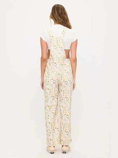SM-Overalls&nbsp; Spring Wildflowers Print&nbsp; Women's SM2688