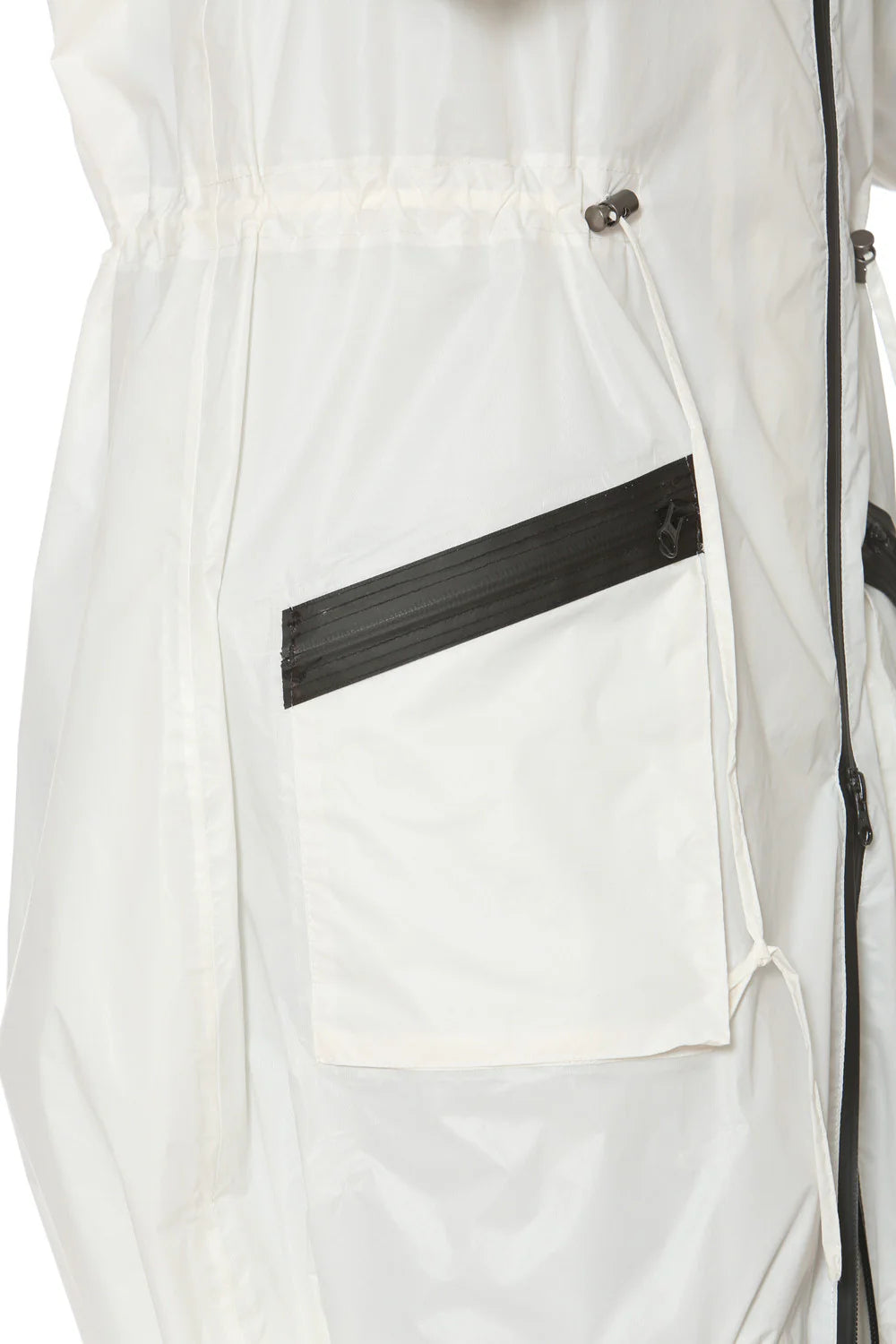 Rain coat, Wind breaker Water resistant - WHITE   Sabrina 