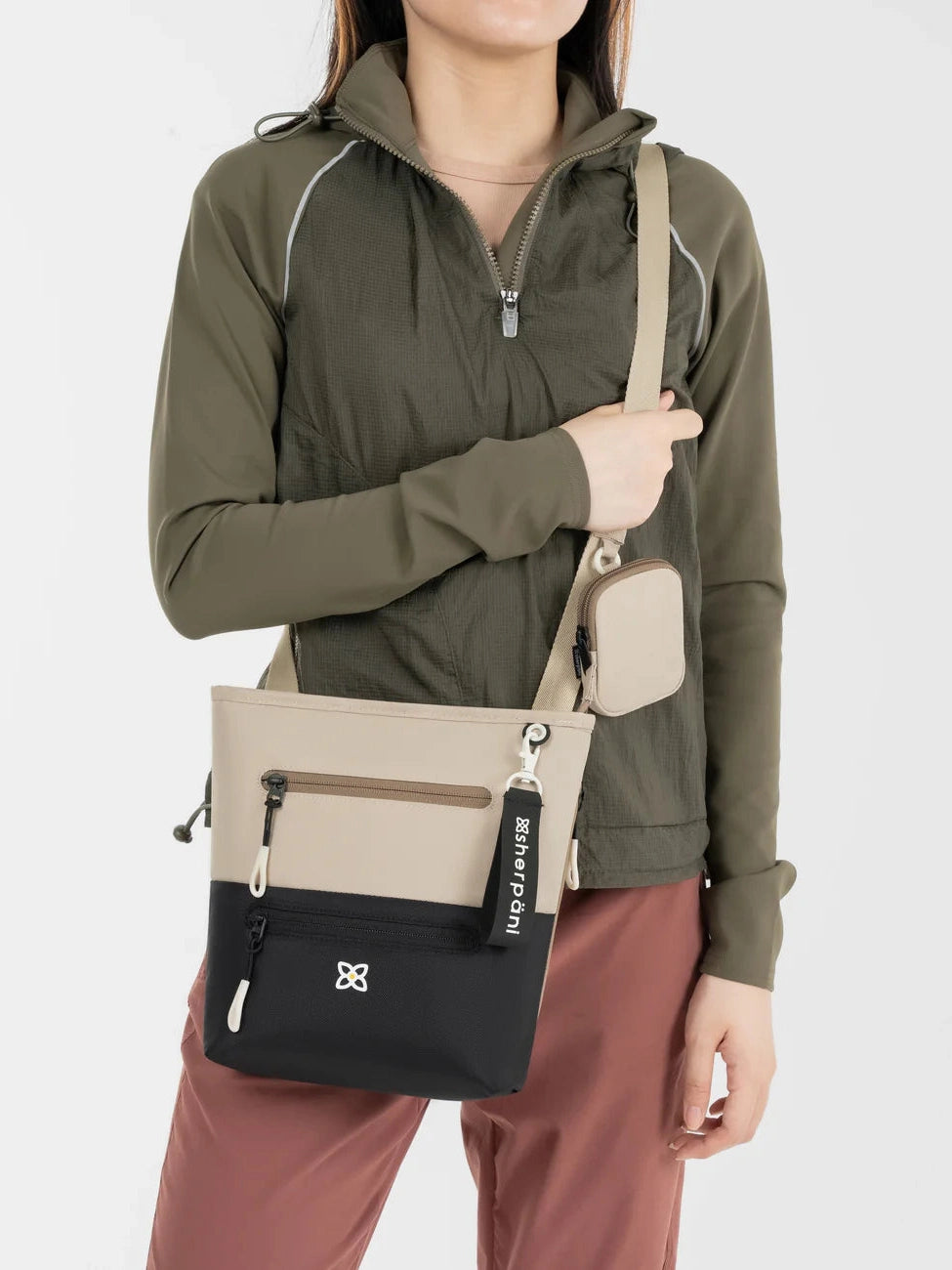Crossbody Bag Sadi  Con Leche Beige