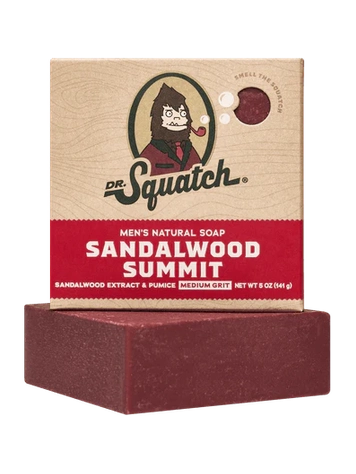 Soap Bar  Sandle Wood Summit Medium Grit 5oz Wh-Bar-Sas-01 