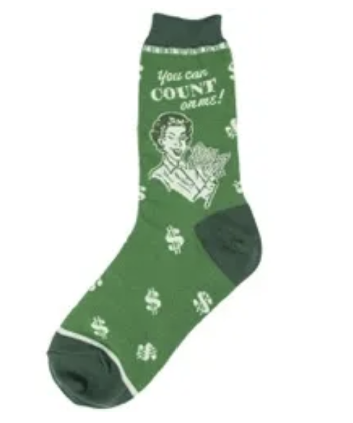 Women's Sock - Count on me - 7052 