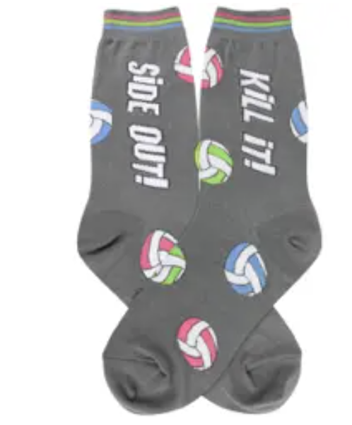 Women's Sock - Side out  Kill it Volley ball - 7013 