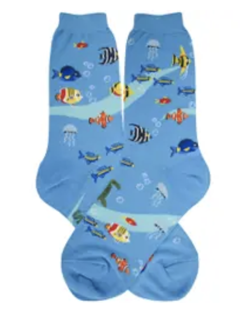 Women's Sock - Fish - 7023 