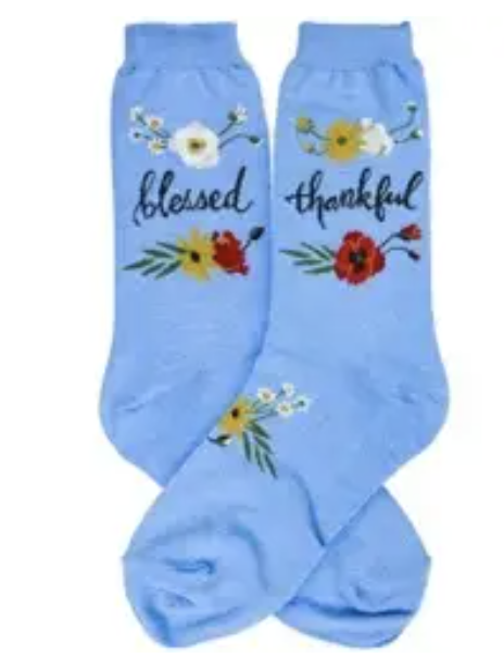 Women's Sock - Blessed - 7065 