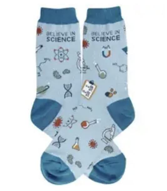 Women's Sock - Believe in Science - 7080 