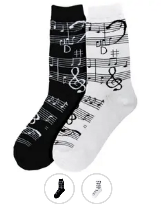 Women's Sock - Music 6444 