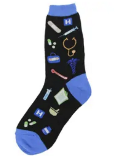 Women's Socks - Novelty, Crew sock, Fun -  Dr. Tools 