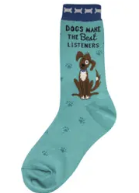 Women's Sock - Dogs Best Friend - 7018 