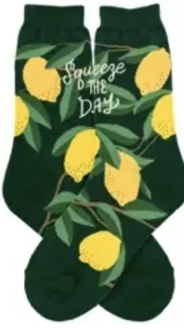 Women's Sock - Lemons - 7030 