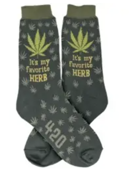 Women's Sock - My favorite Herb - 7055 