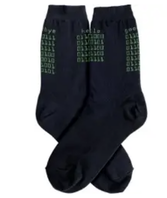 Women's Sock - Binary code - 7100 