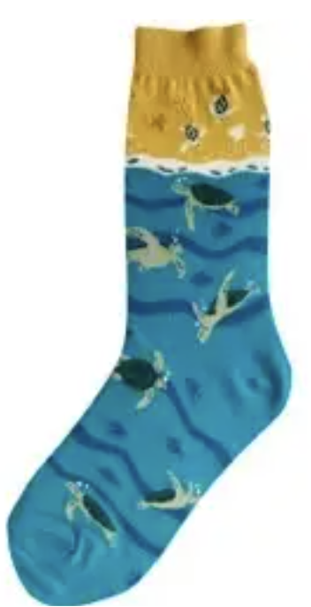 Women's Sock - Sea Turtle - 7115 