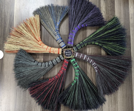 Whisk Broom - Turkey Wing - Choose Color 