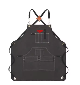 Apron  Heavy Duty Duck Canvas - Black 