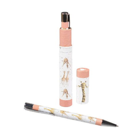 Wrendale Pen Gift Set - Giraffe - 008 