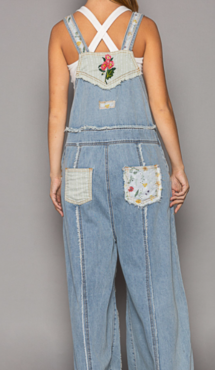 Overalls Denim Patchwork  GWP15 